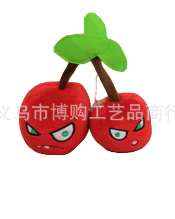 plants vs zombies cherry bomb plush