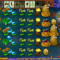 Survival Night Hard Strategies Pvz Survival Strategies Wiki Fandom