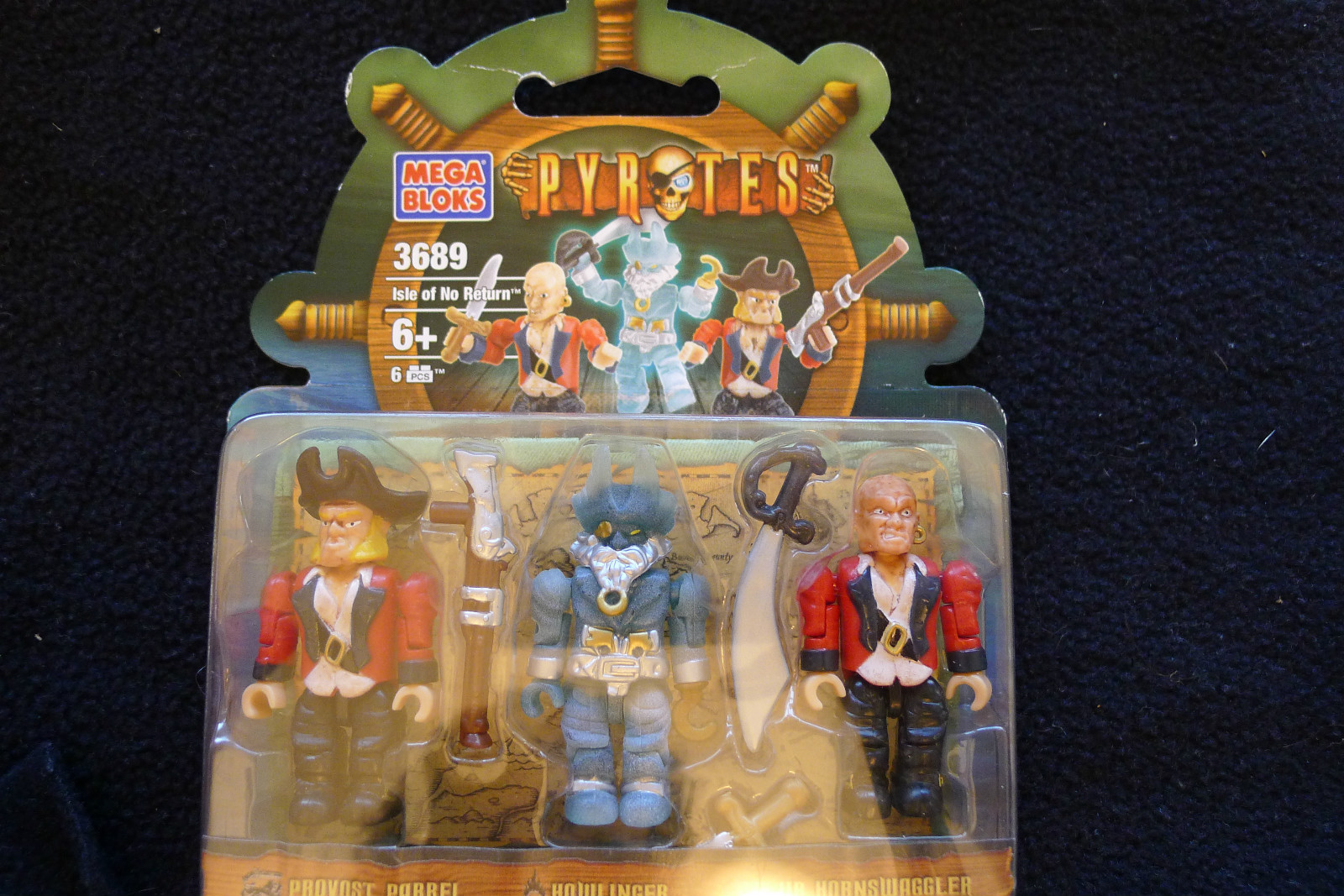 mega bloks pyrates figures