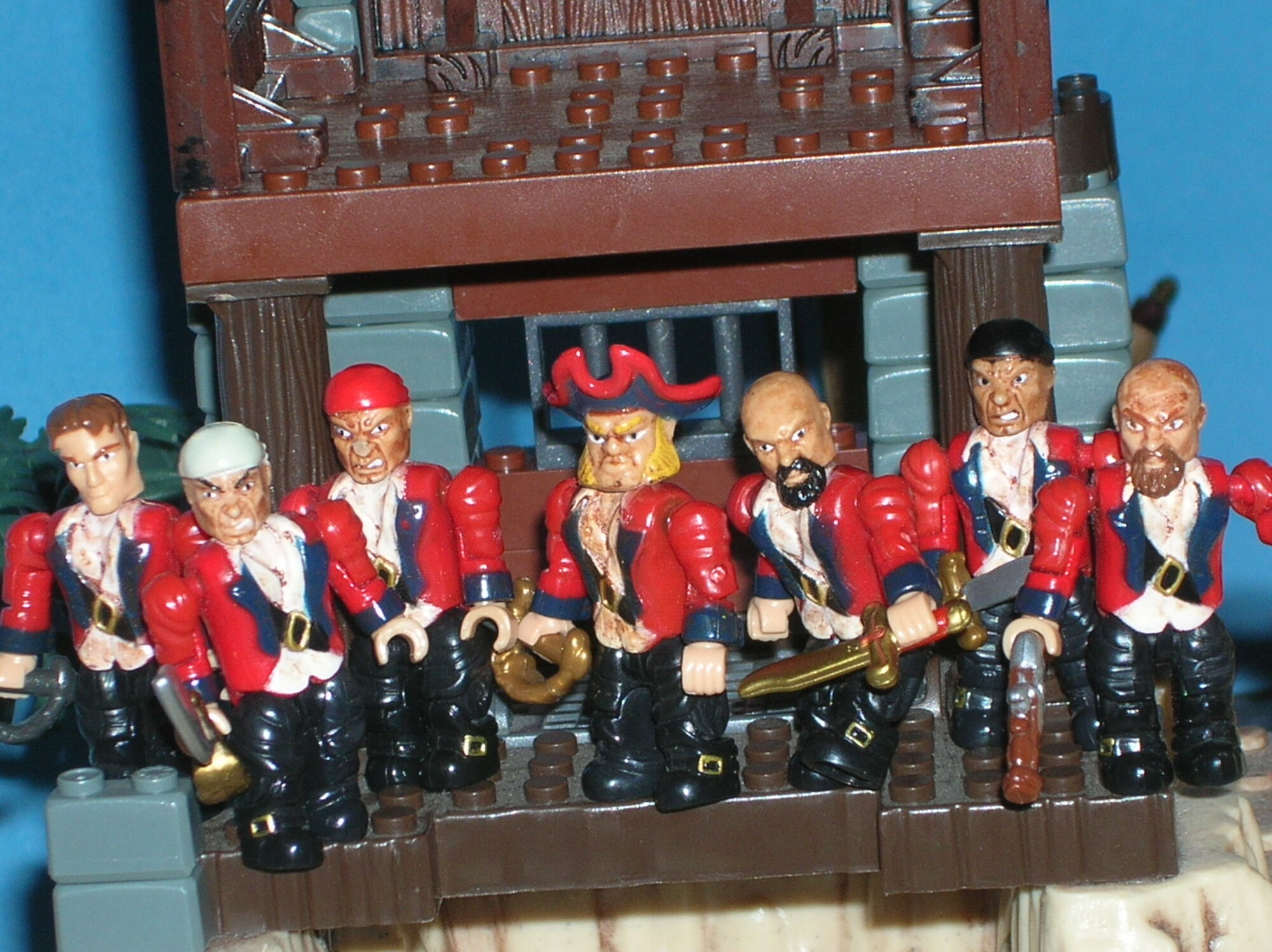 mega bloks pyrates figures