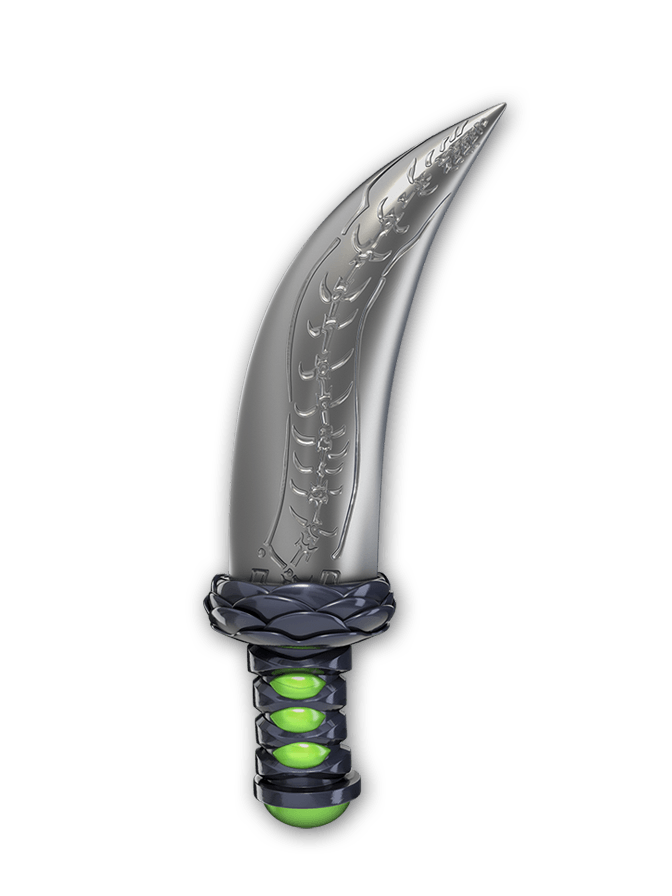 Image Lnj museum weapon full fangblade green png  