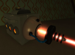 Portable laser