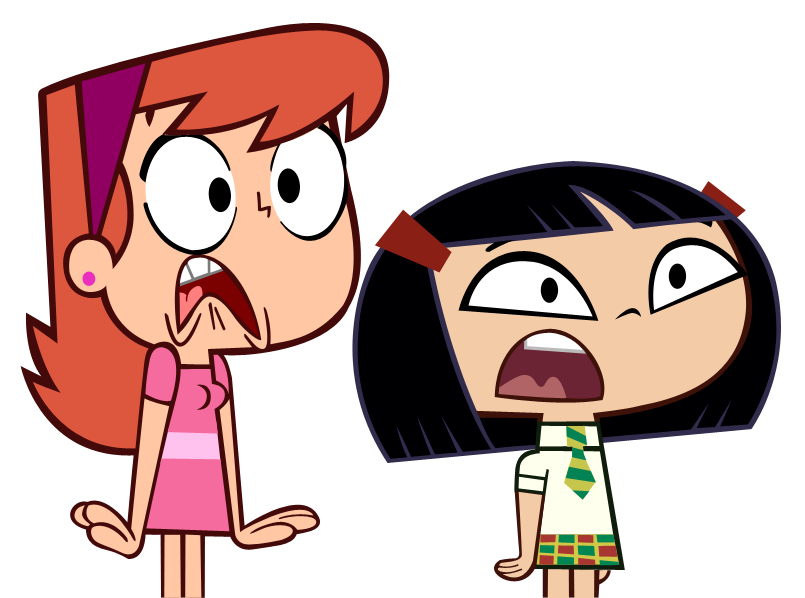 Image Sidekick vana and kitty shocked vector by 100latinod6q99u6.png
