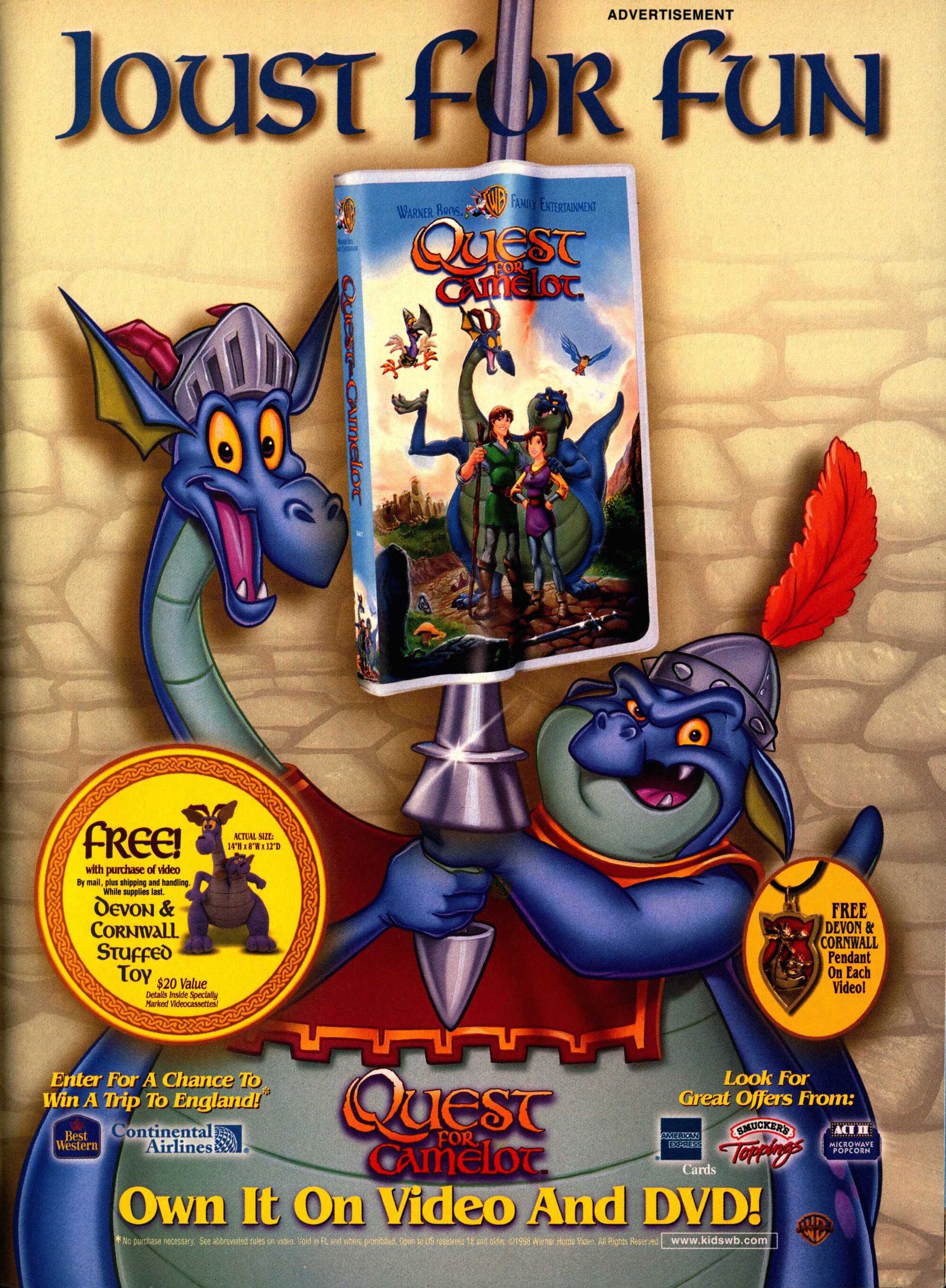 1998 Quest For Camelot