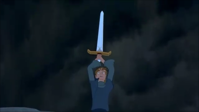 File:Arthur holding Excalibur.png