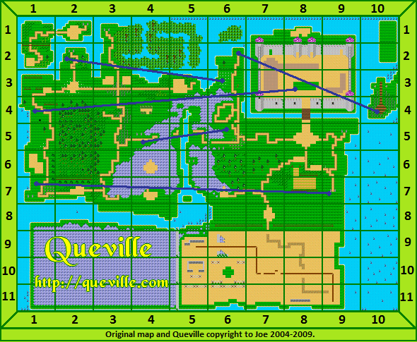Quevillegridmap