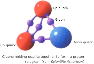 Resultado de imagen de Quarks y Gluones