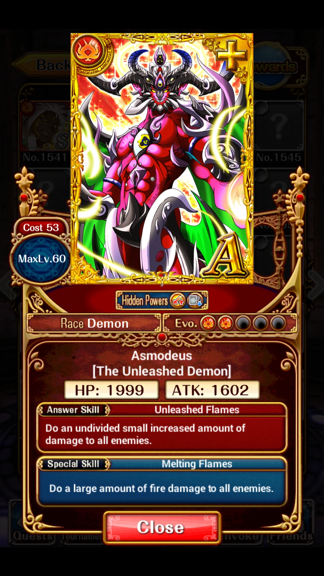 Asmodeus (The Unleashed Demon) | Quiz RPG: The World of Mystic Wiz Wiki ...