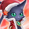 Wiz (Fire Christmas Cat) Icon