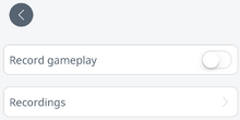 Record Gameplay