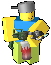 Flamethrower R2d Wiki Fandom - r2d hunters roblox