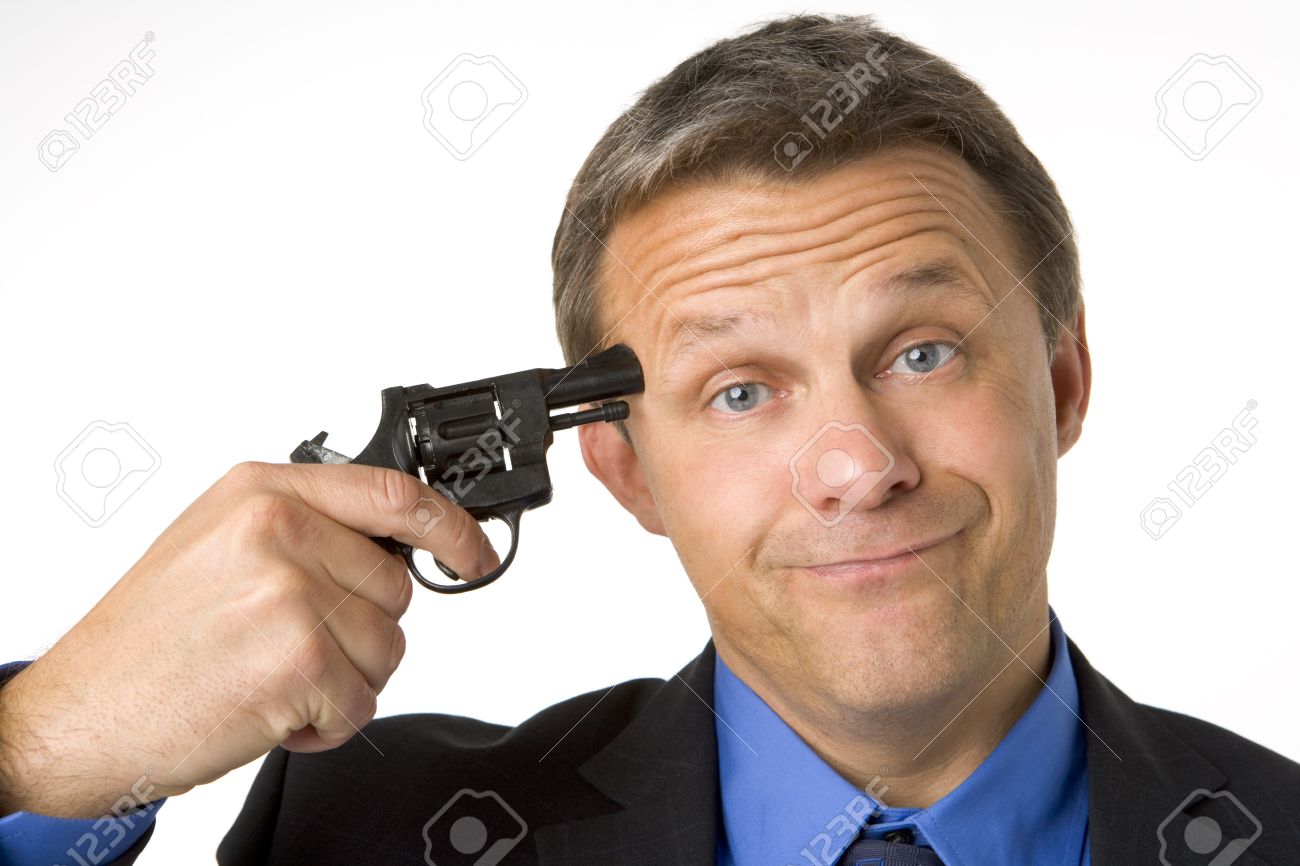 sstock photo gun to head sstock photo gun to head
