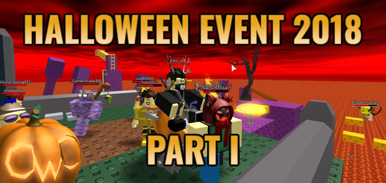 Roblox Finding All Event Items Halloween 2018