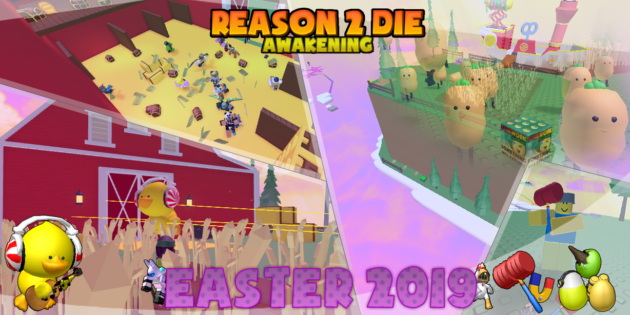 R2da Easter Event 2019 R2da Wiki Fandom - reason 2 die awakening roblox