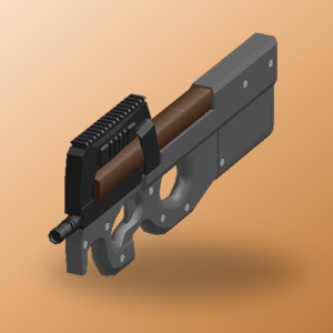 P90 R2da Wikia Fandom - roblox r2da m249