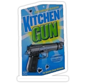 Item Suggestion Kitchen Gun Fandom - roblox kitchen gun game