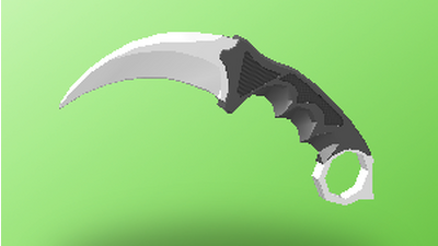 Karambit R2da Wiki Fandom - roblox r2da wiki skins roblox free merch