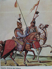 Battle of Vienna.Sipahis