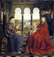 Virgin with Chancellor Rolin Luber