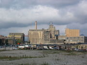 Former brewery Pabst Brewing Company in Milwaukee Wisconsin