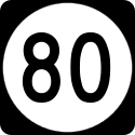 Elongated circle 80