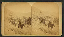 At timber line, Pike's Peak trail. Colo, by Martin, Alexander, d. 1929