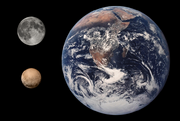 Pluto Earth Moon Comparison