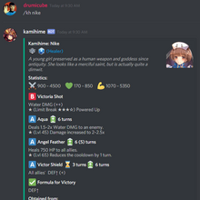 Kamihime Discord Bot Kamihime Project Wiki Fandom