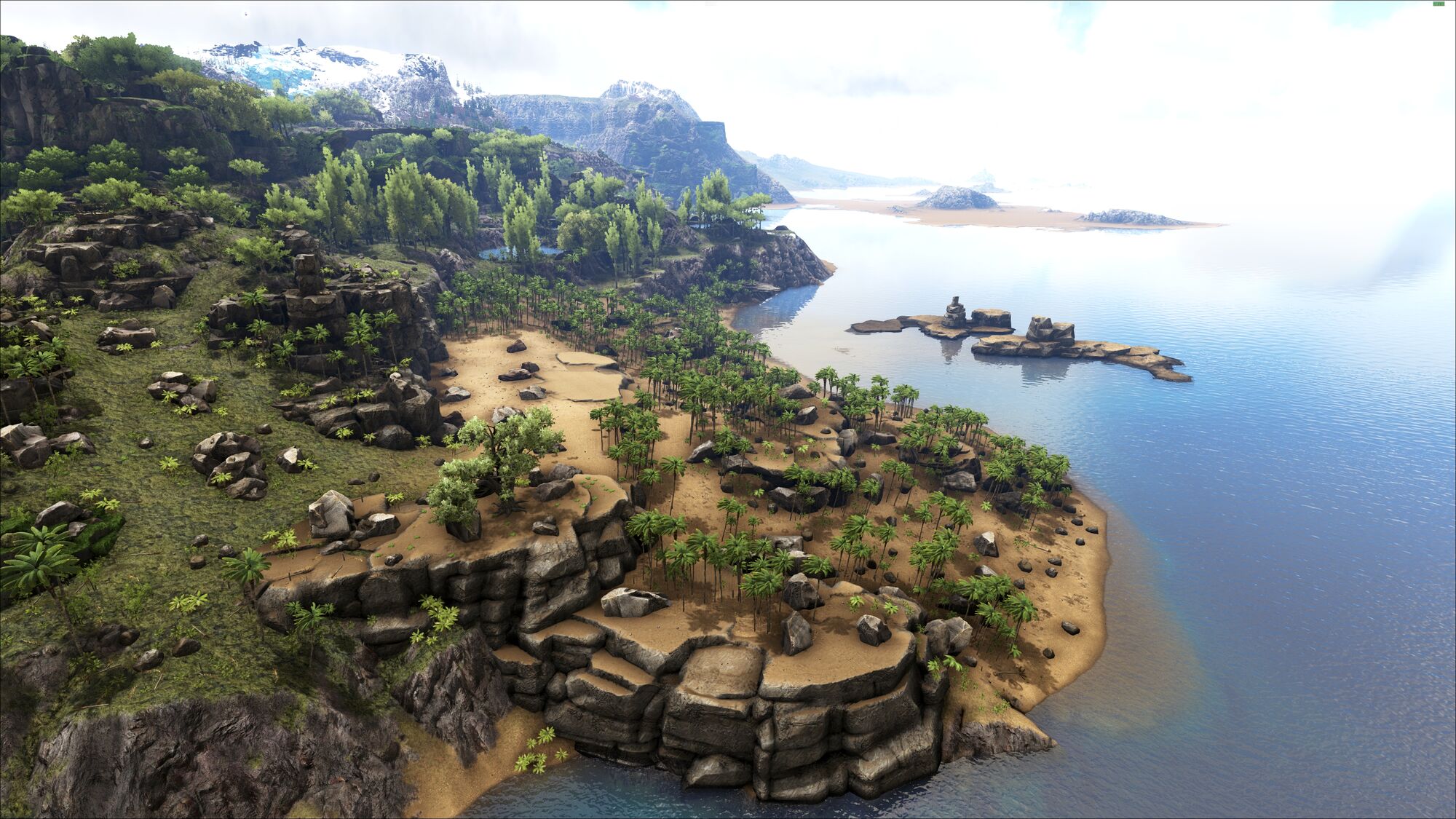 Ark survival evolved карта ragnarok