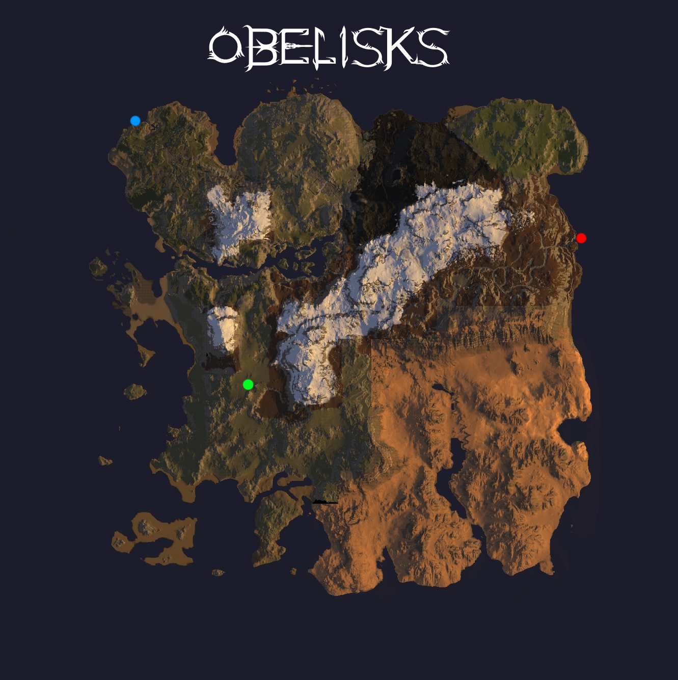 obelisks ragnarok ark survival evolved map wiki fandom powered
