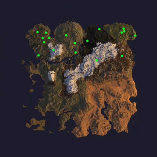 Rag Cave Map all