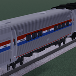 Amrail Exhibit Train Rails Unlimited Roblox Official Wiki Fandom - roblox rails unlimited amtrak