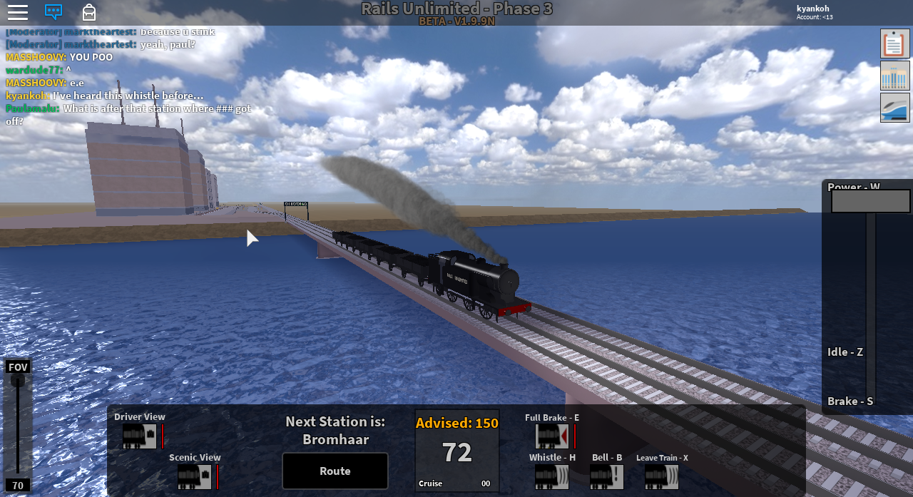 The Night Flyer Rails Unlimited Roblox Official Wiki Fandom - roblox steam train games