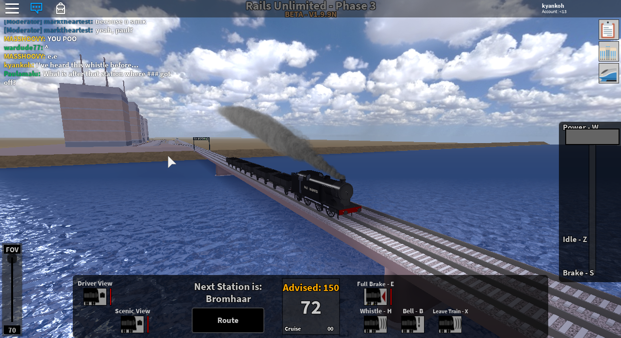 Roblox Steam Trains