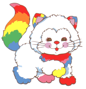 rainbow brite cat