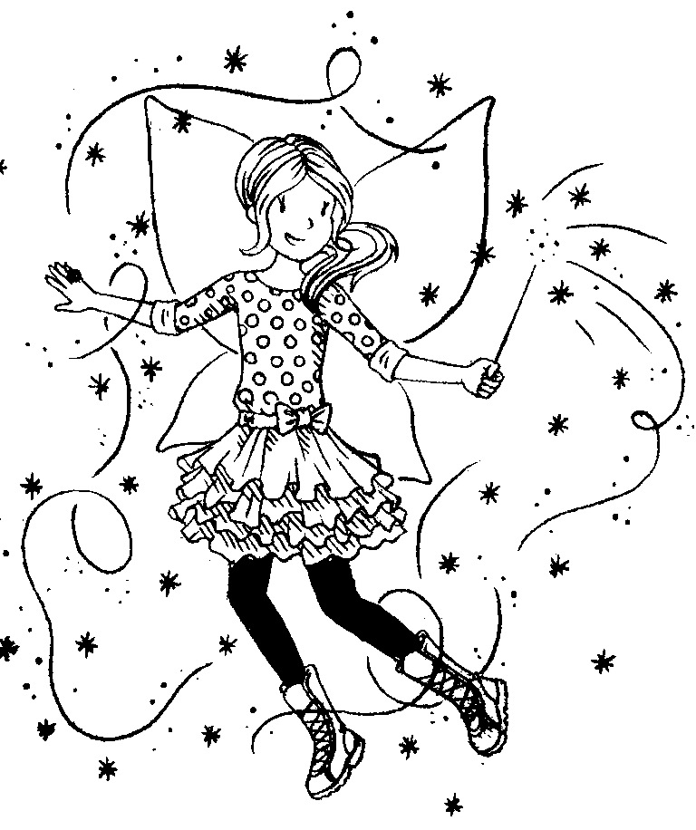 662 Cartoon Rainbow Magic Pet Fairies Coloring Pages for Kindergarten