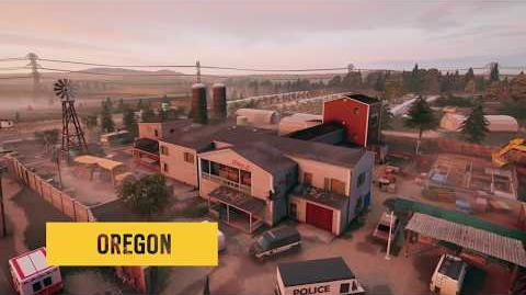 Oregon Map Rainbow Six