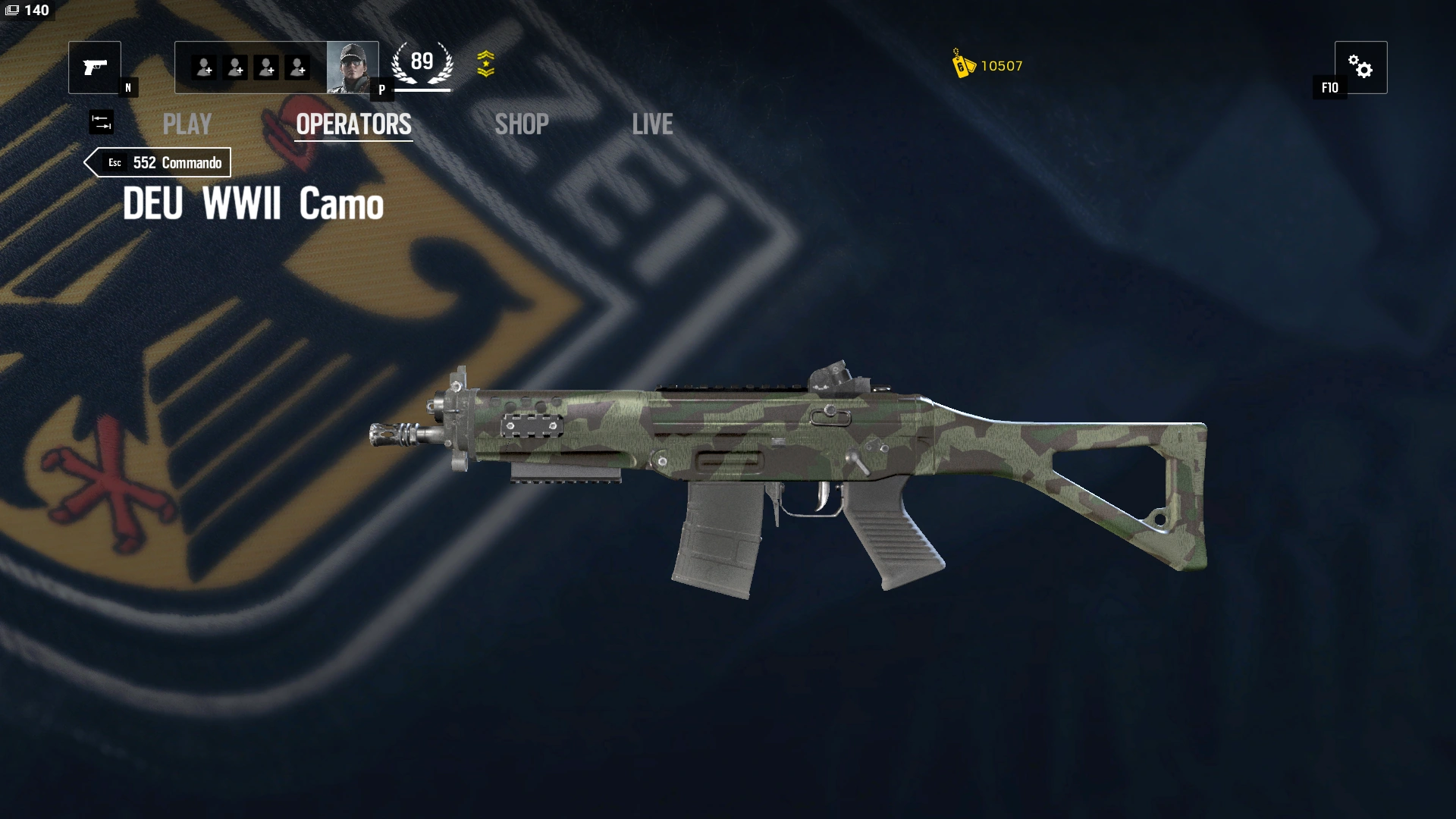 552 Commando Rainbow Six Siege