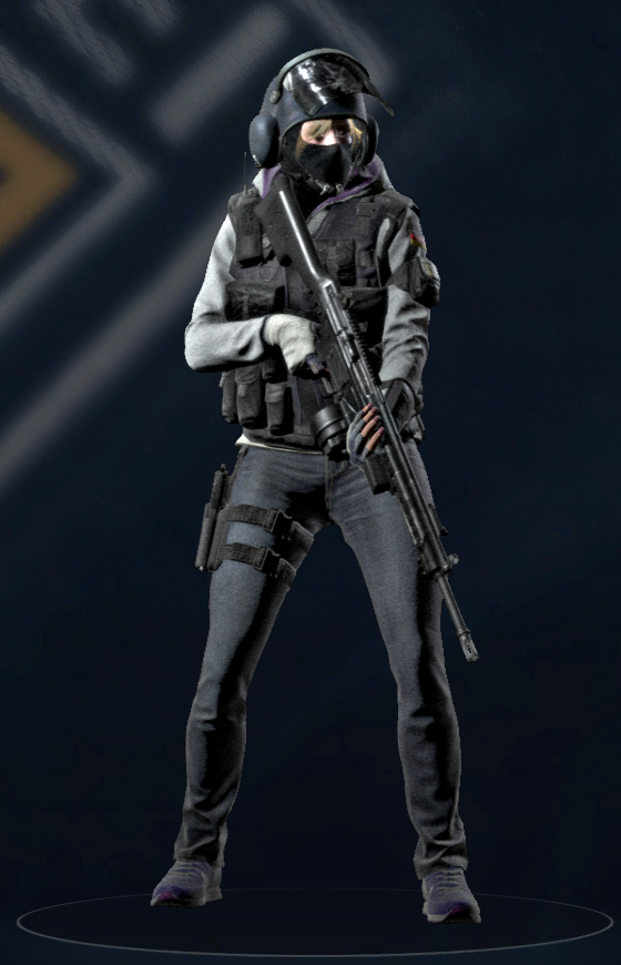 rainbow six siege iq figure