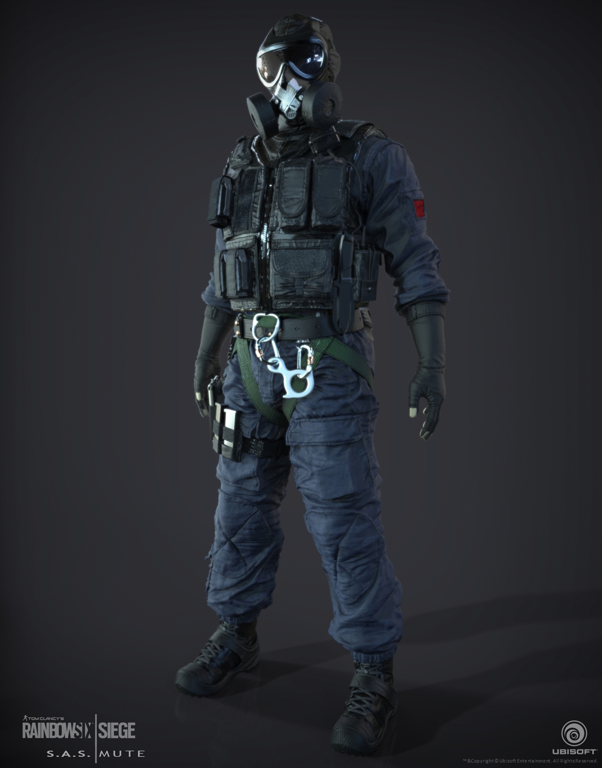 Изображение R6S Mute sculpt 1.jpg Rainbow Six Вики FANDOM powered by Wikia