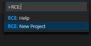 RCE NewProject