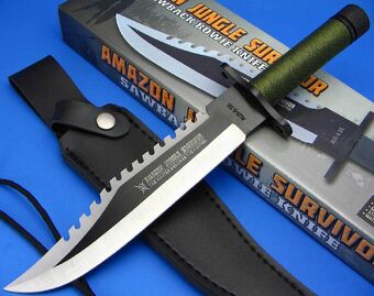 Amazon Jungle Survival Knife Rambo Wiki Fandom
