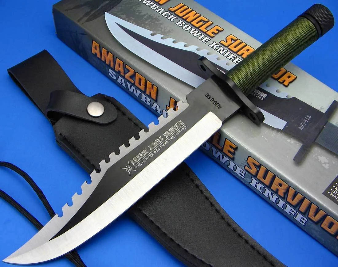 Amazon Jungle Survival Knife Rambo Wiki FANDOM powered by Wikia