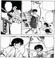 Akane protects herself - Hold Me Close