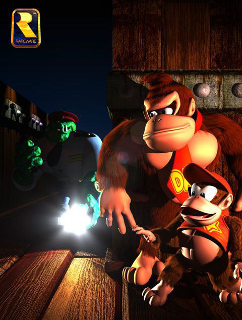 donkey kong country 64 cart