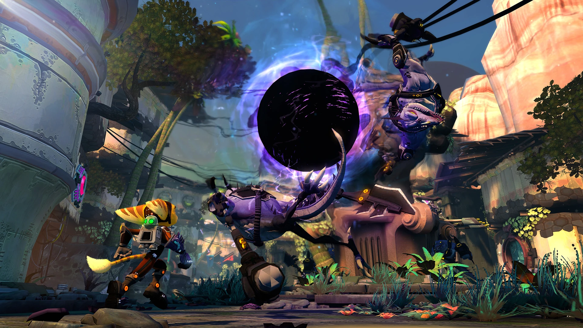 Image Vortex Grenade Into the Nexus promo.jpg Ratchet & Clank Wiki