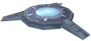 Teleporter from R&C (2002) render