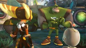 Qwark, Ratchet and Clank at Meero Ruins