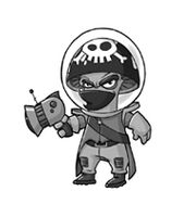 Fictional pirate art