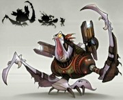 Cragmite Warrior Concept Art